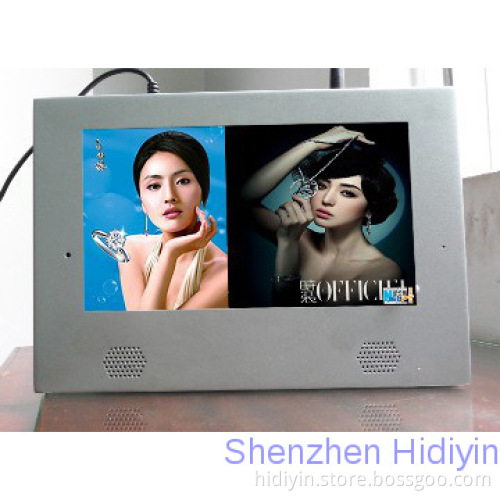 10.1nch indoor design wall mounted LCD advertising player